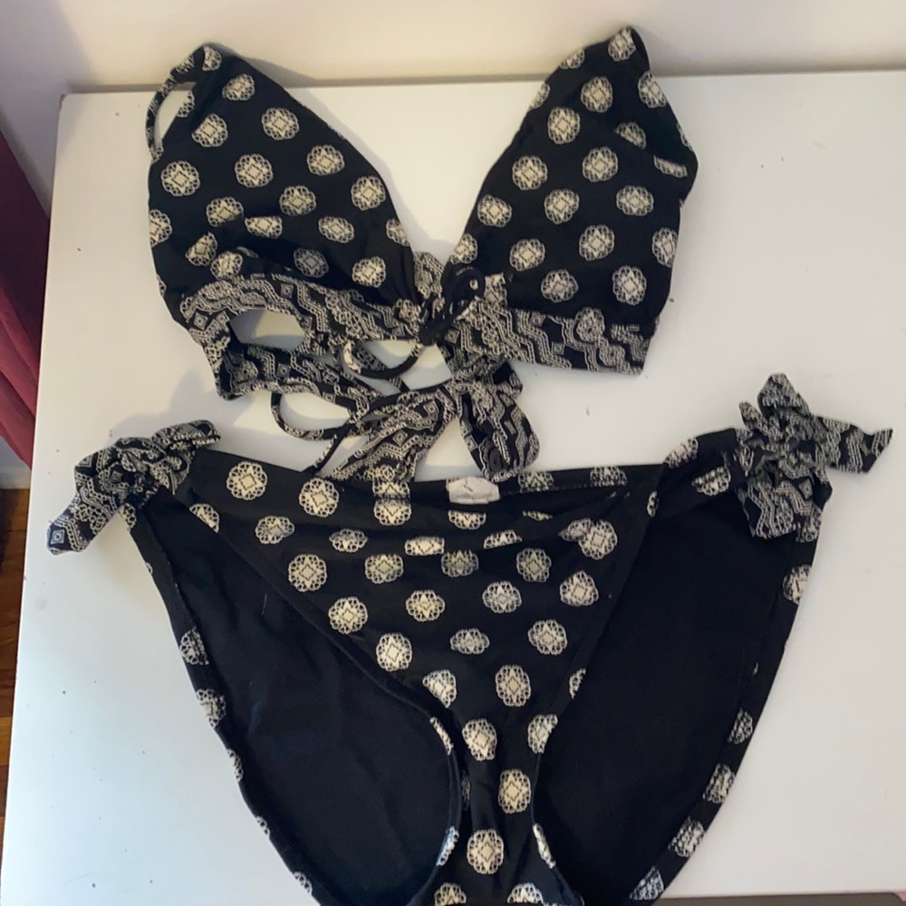Mossimi black boho bathing suit
